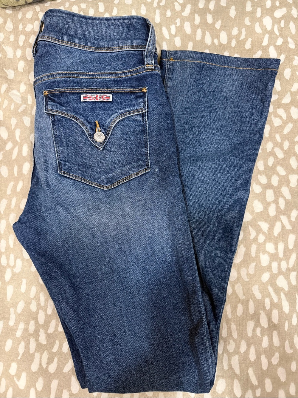 Hudson Jeans Dark Blue Bootcut Denim